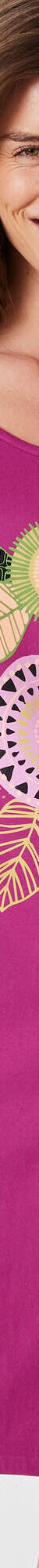 Chemise de nuit courte manches courtes motif "rosaces" (violine) Chemise de nuit courte manches courtes motif "rosaces" (violine)